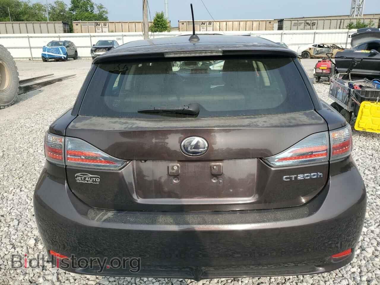 2012 LEXUS CT 200 - VIN: JTHKD5BH0C2087595 - Photo 6