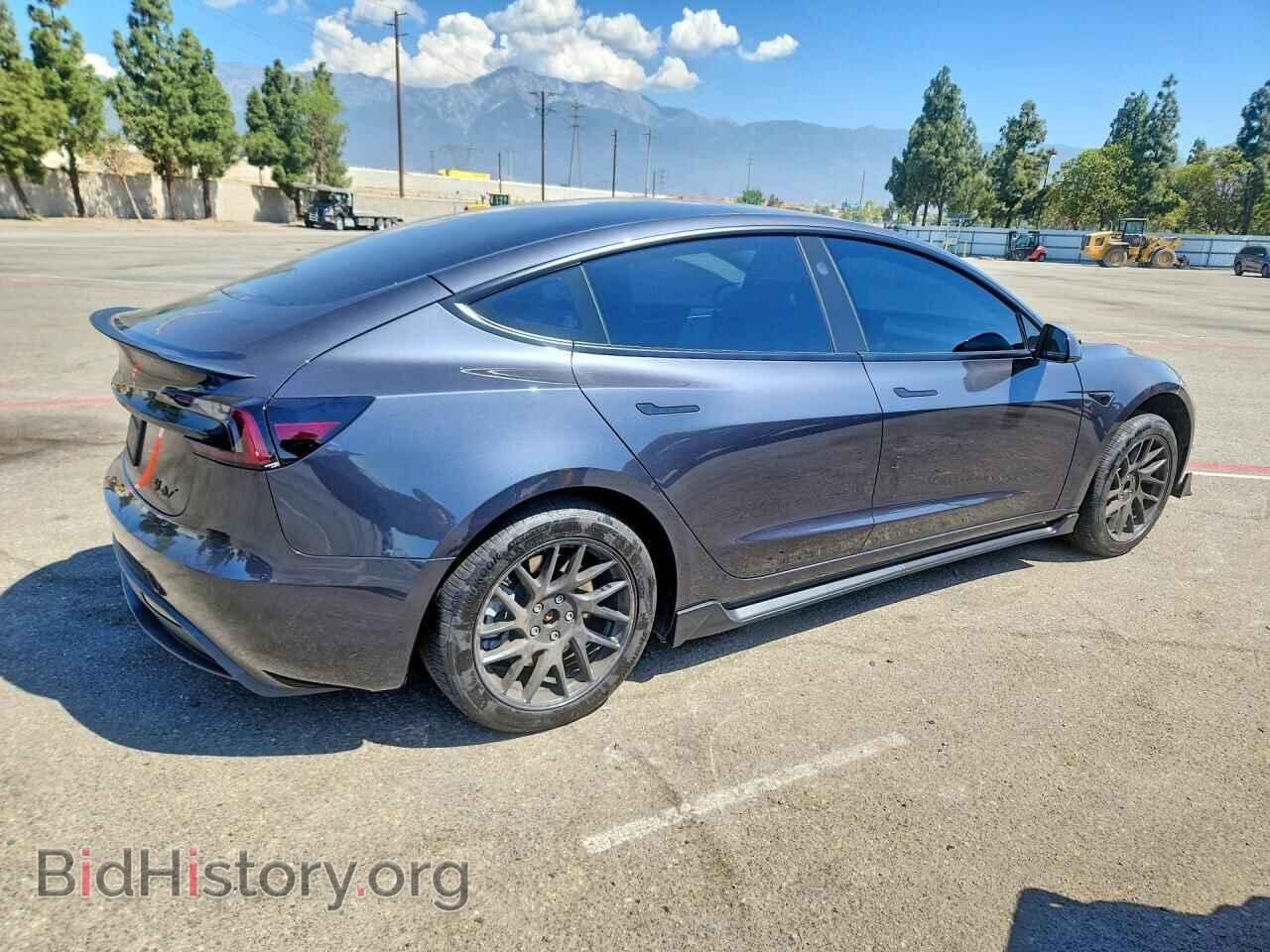 2024 TESLA MODEL 3 - VIN: 5YJ3E1EA6RF717605 - Photo 3