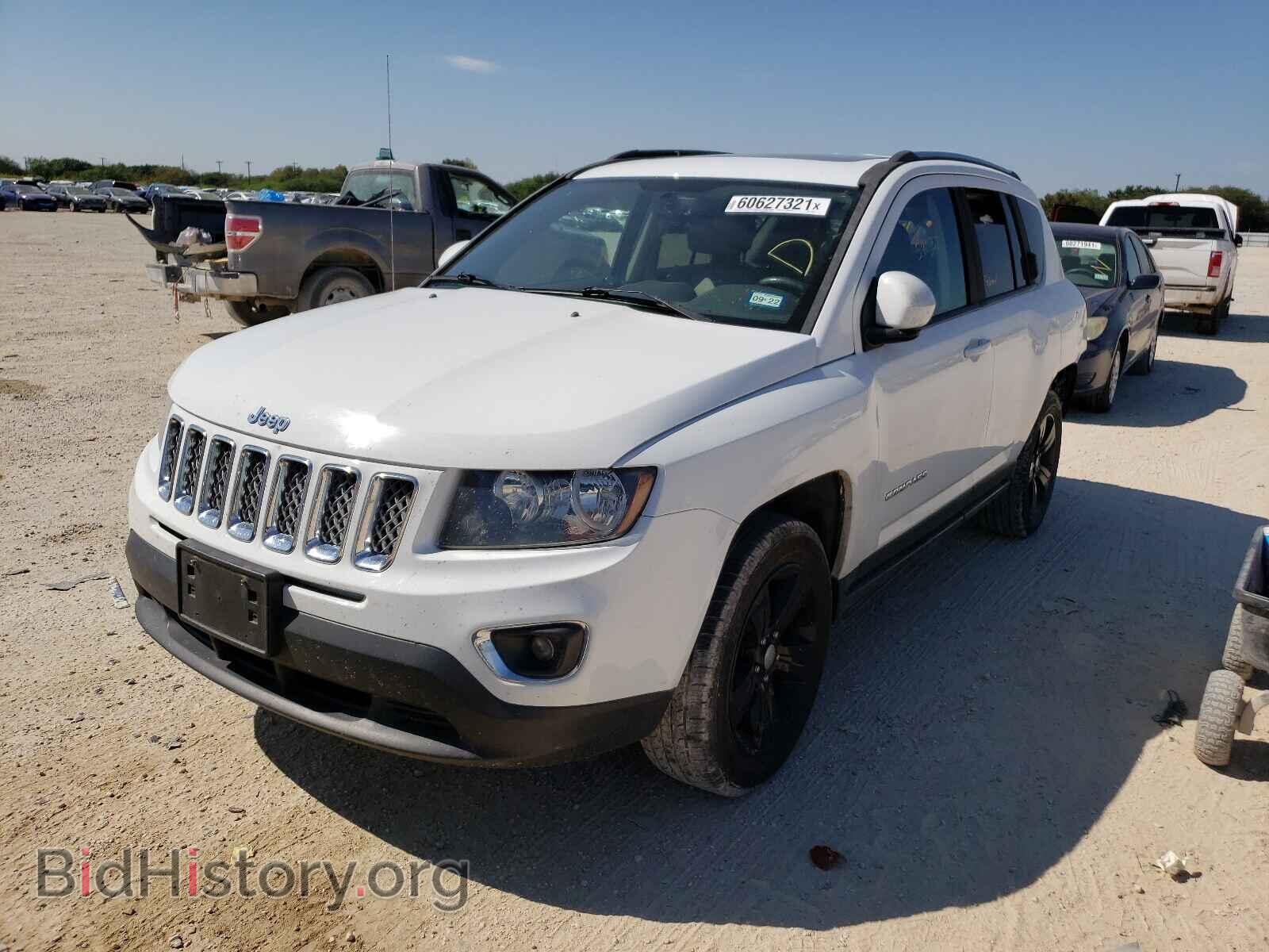 2015 JEEP COMPASS - VIN: 1C4NJDEB2FD396261 - Фото 2