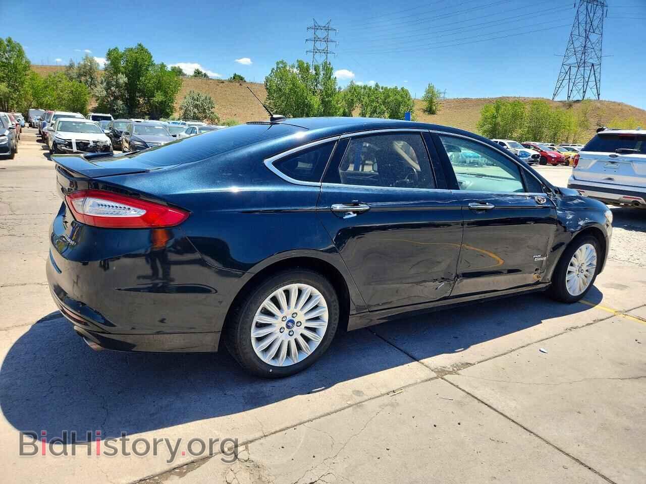 2014 FORD FUSION - VIN: 3FA6P0SU7ER136094 - Фото 3