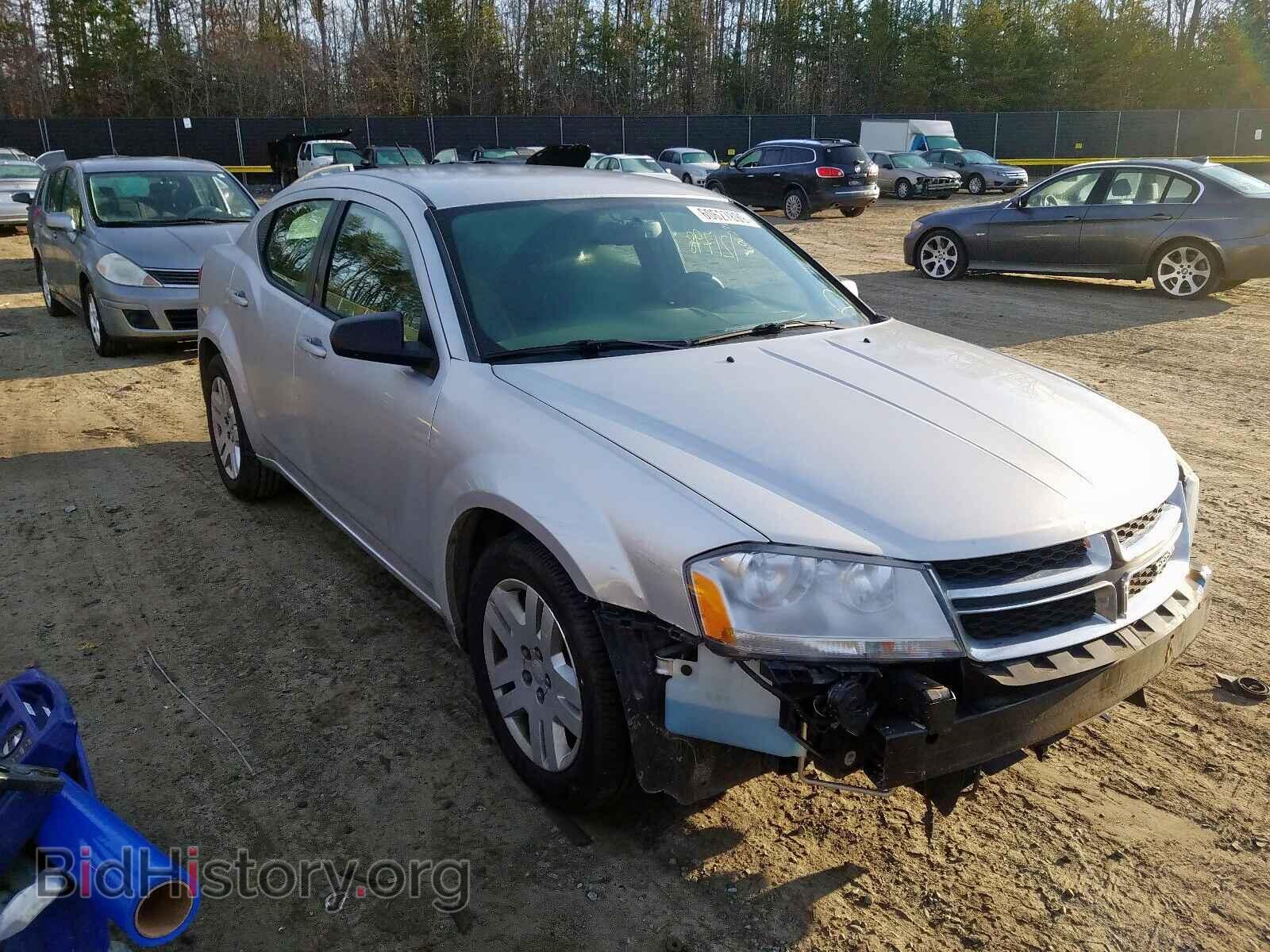 Photo 1C3CDZAB1CN177965 - DODGE AVENGER 2012