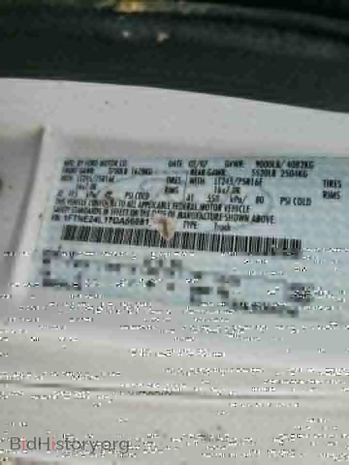 2007 FORD ECONOLINE - VIN: 1FTNE24L17DA66681 - Фото 10