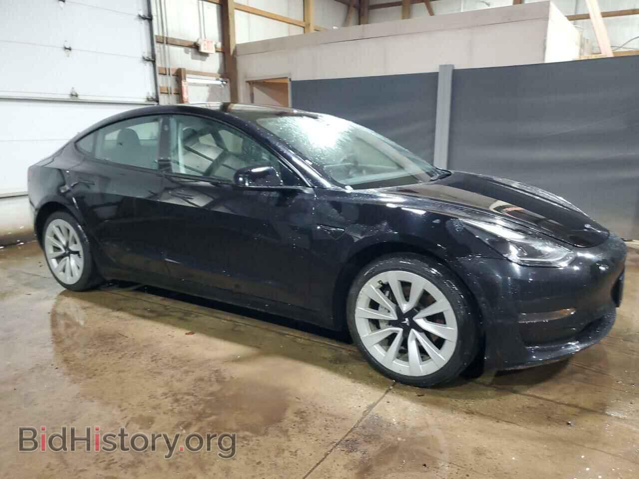 2022 TESLA MODEL 3 - VIN: 5YJ3E1EA6NF370612 - Фото 4