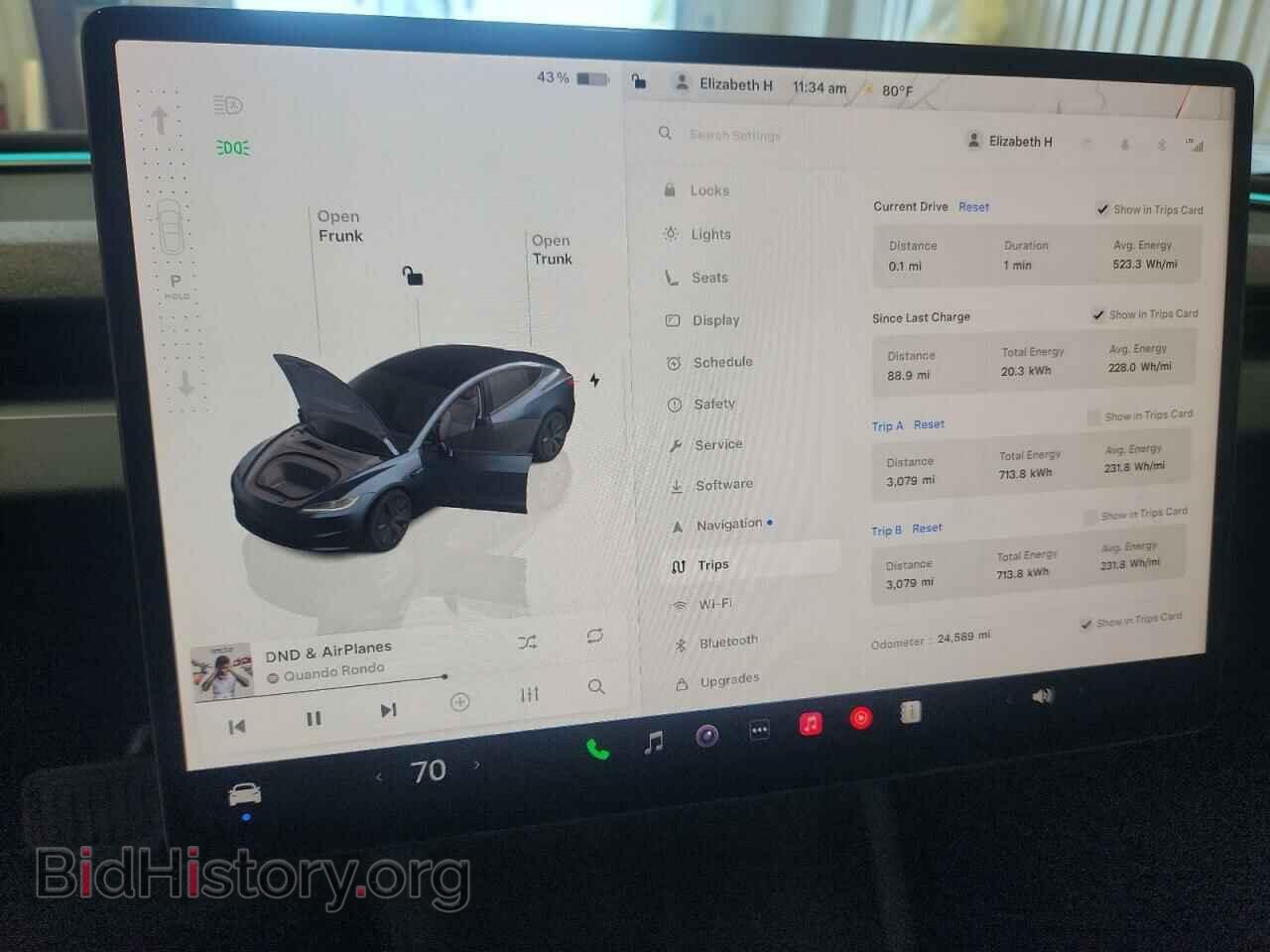 2024 TESLA MODEL 3 - VIN: 5YJ3E1EB0RF844200 - Photo 9