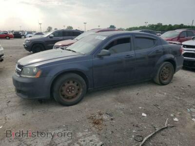 2013 Dodge AVENGER SE, blue — VIN 1C3CDZAB4DN651005, Copart