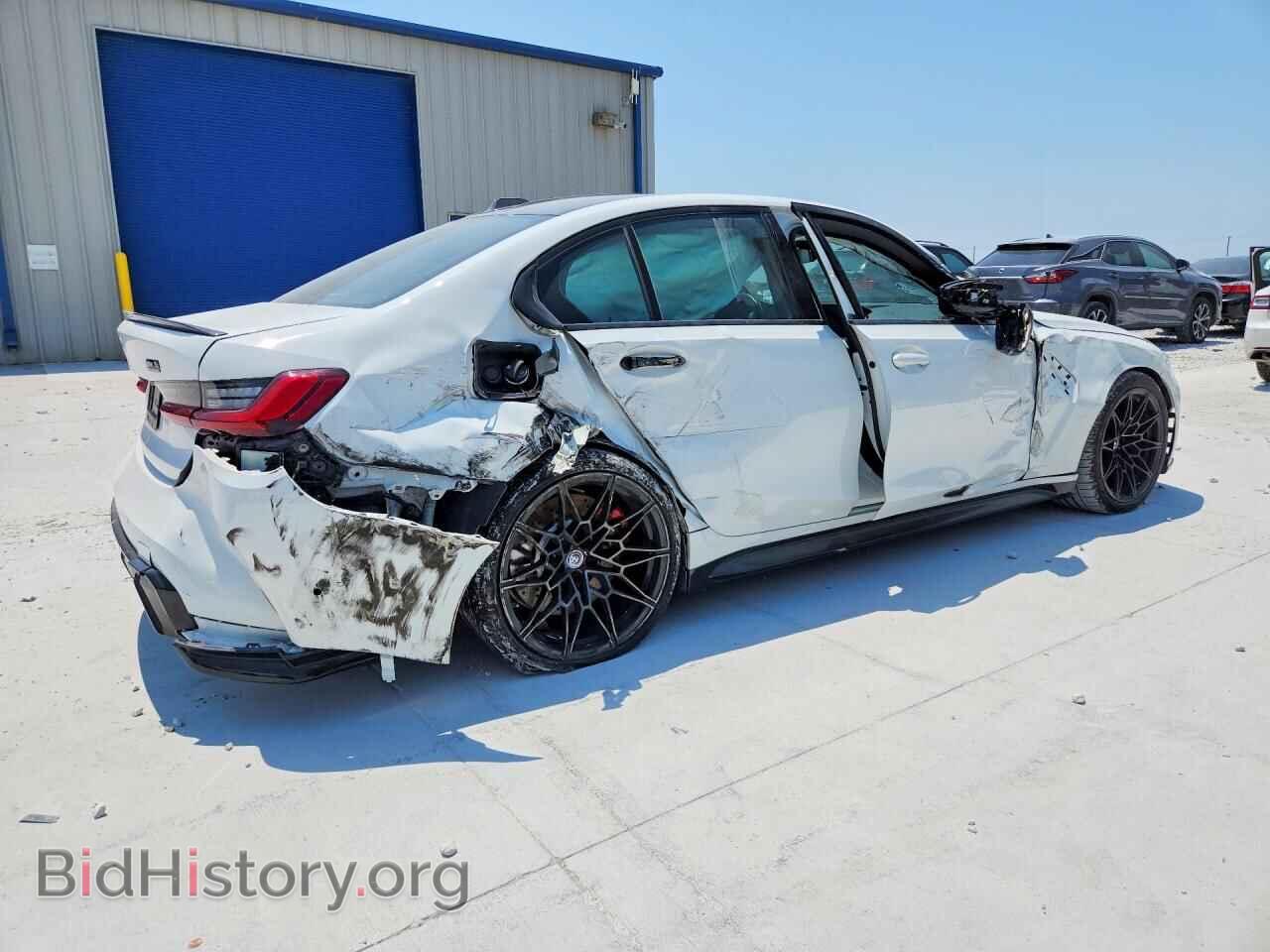 2023 BMW M3 - VIN: WBS33AY05PFP65025 - Фото 3