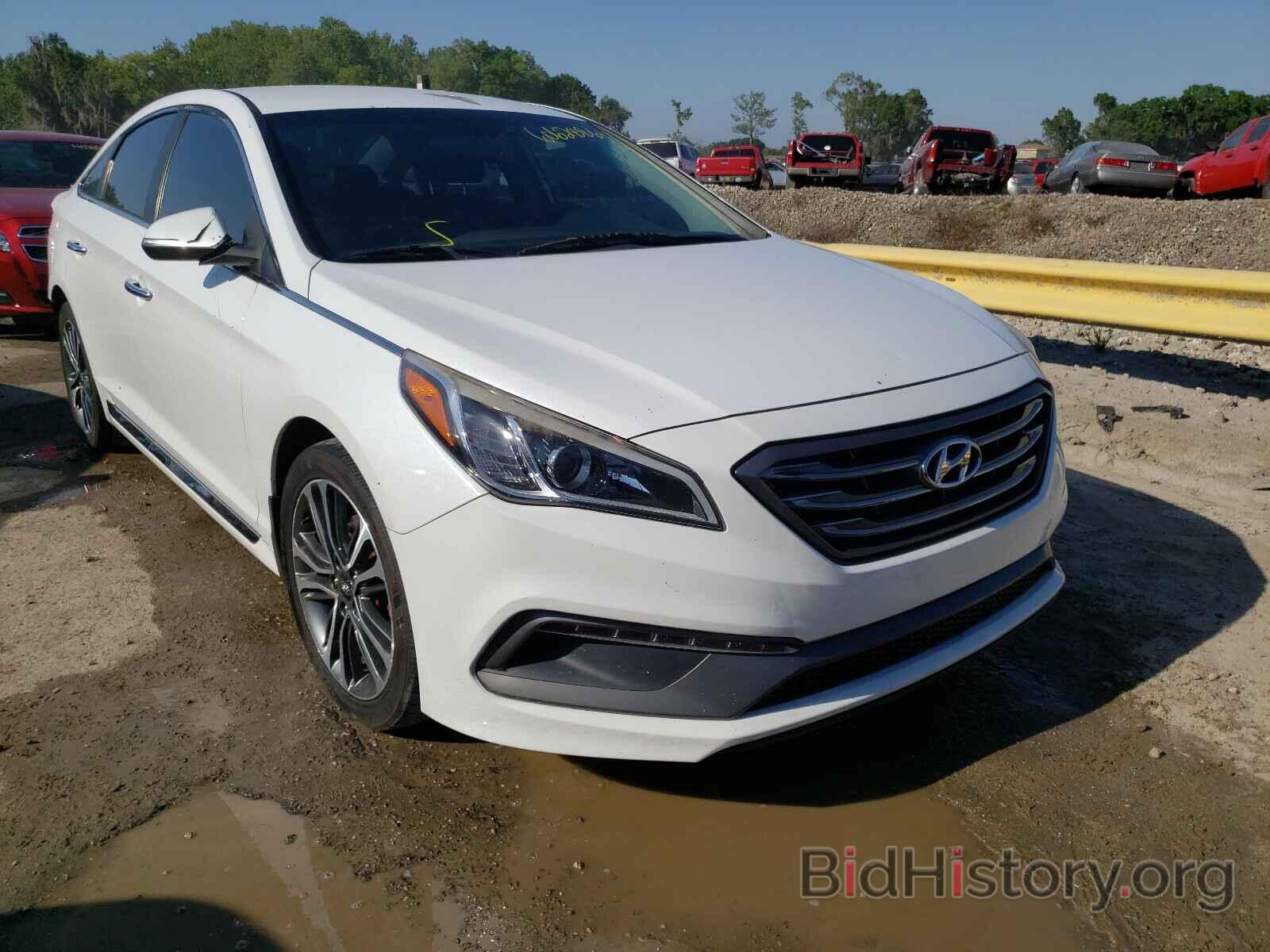 Фотография 5NPE34AF6FH096753 - HYUNDAI SONATA 2015