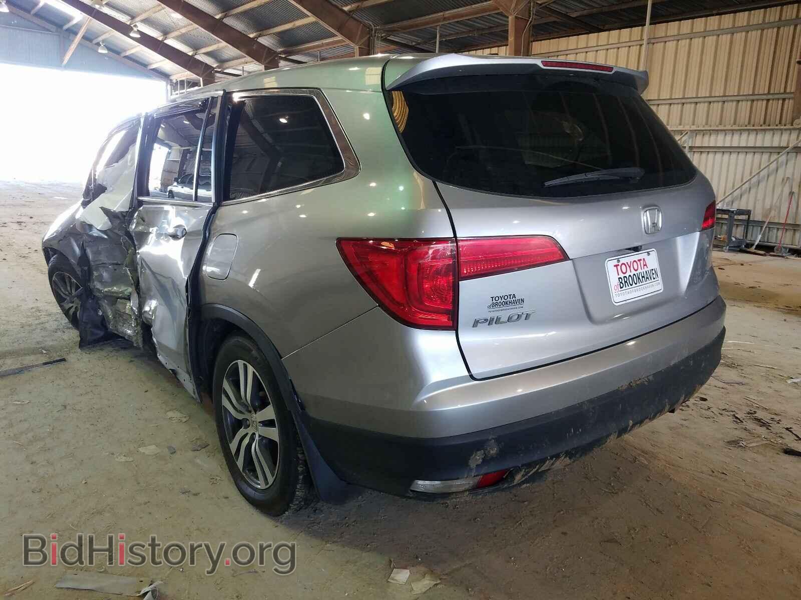 2016 HONDA PILOT - VIN: 5FNYF5H89GB060203 - Фото 3