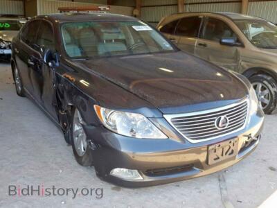 2007 Lexus LS460 LS 460, темно-серый — VIN JTHBL46F275040983, Copart