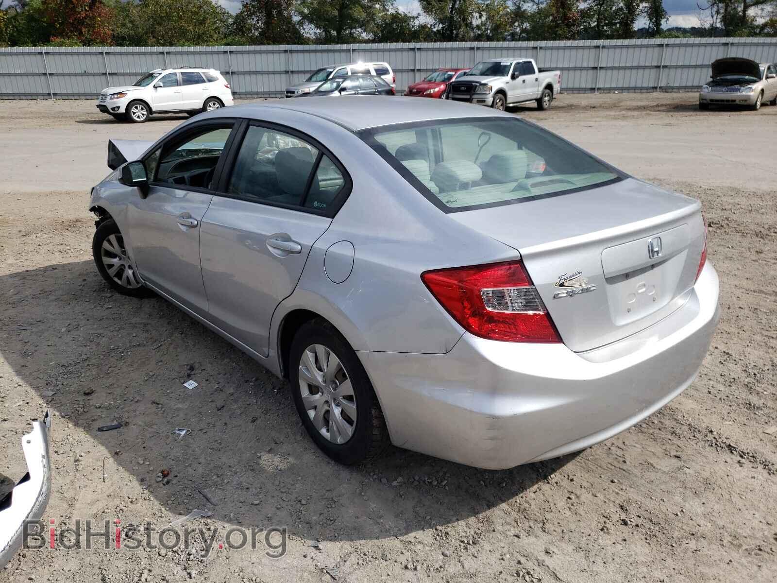 2012 HONDA CIVIC - VIN: 2HGFB2F56CH319603 - Фото 3