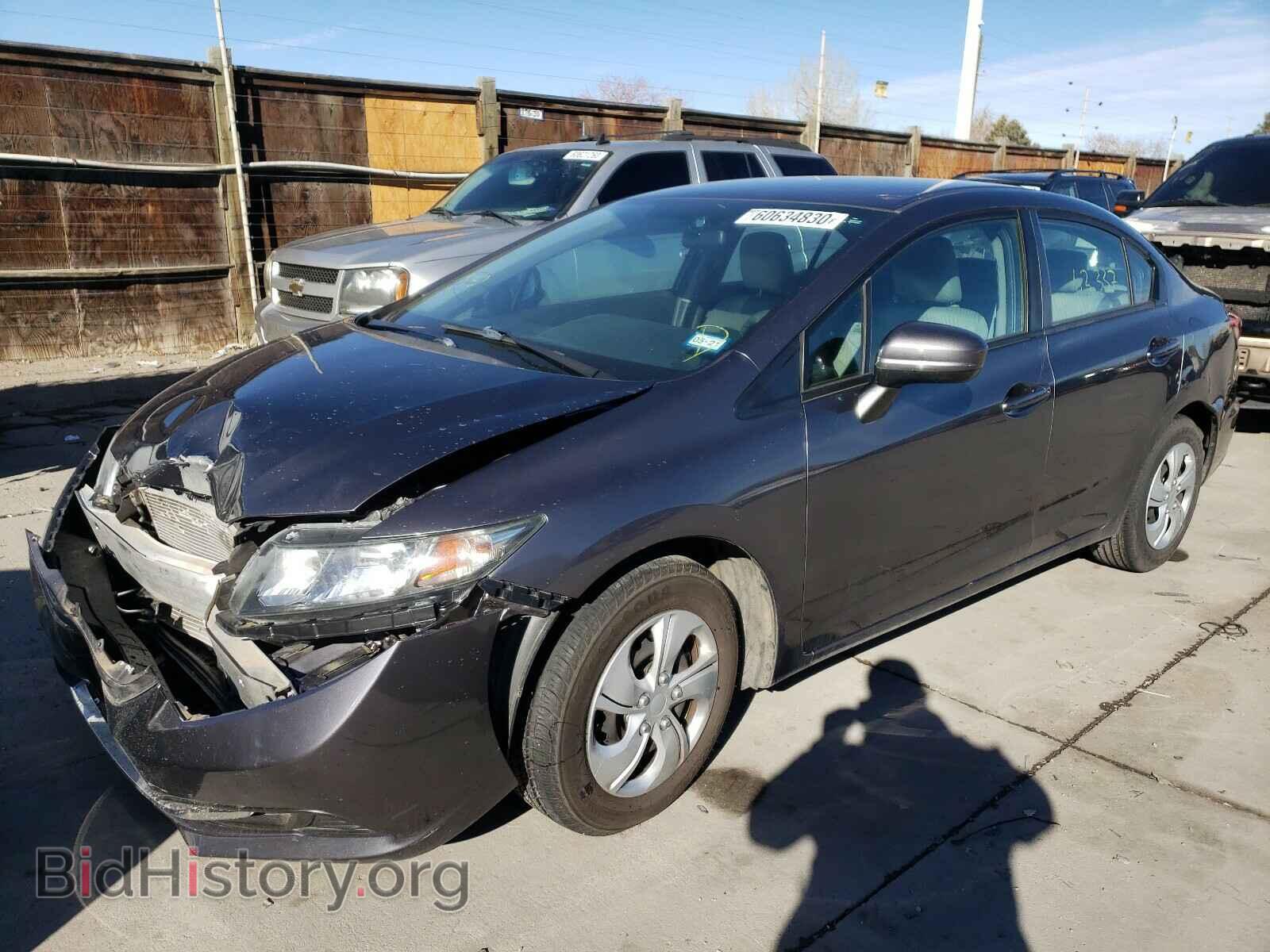 2015 HONDA CIVIC - VIN: 2HGFB2F54FH540329 - Фото 2