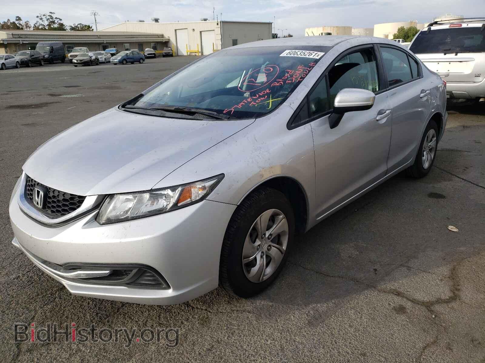 2014 HONDA CIVIC - VIN: 19XFB2F54EE266784 - Фото 2