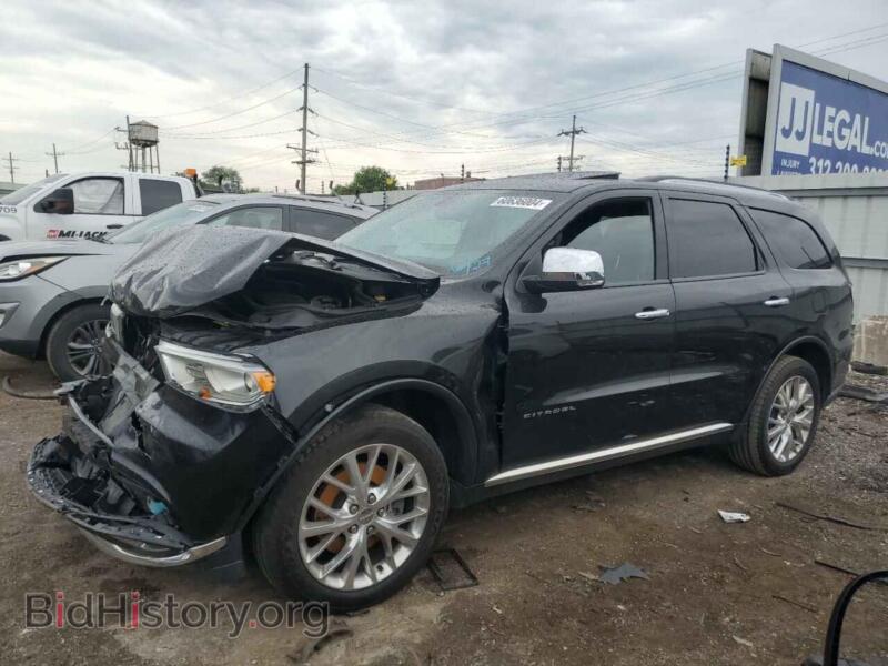 2014 Dodge DURANGO Citadel (VIN 1C4RDJEG4EC598137) — фото 1 из 13, Copart, повреждение: передняя часть
