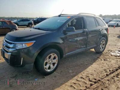 2014 Ford EDGE SEL, black — VIN 2FMDK3JC2EBB06621, Copart