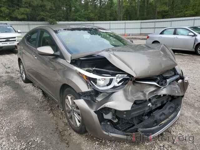 Photo 5NPDH4AE8GH658495 - HYUNDAI ELANTRA 2016