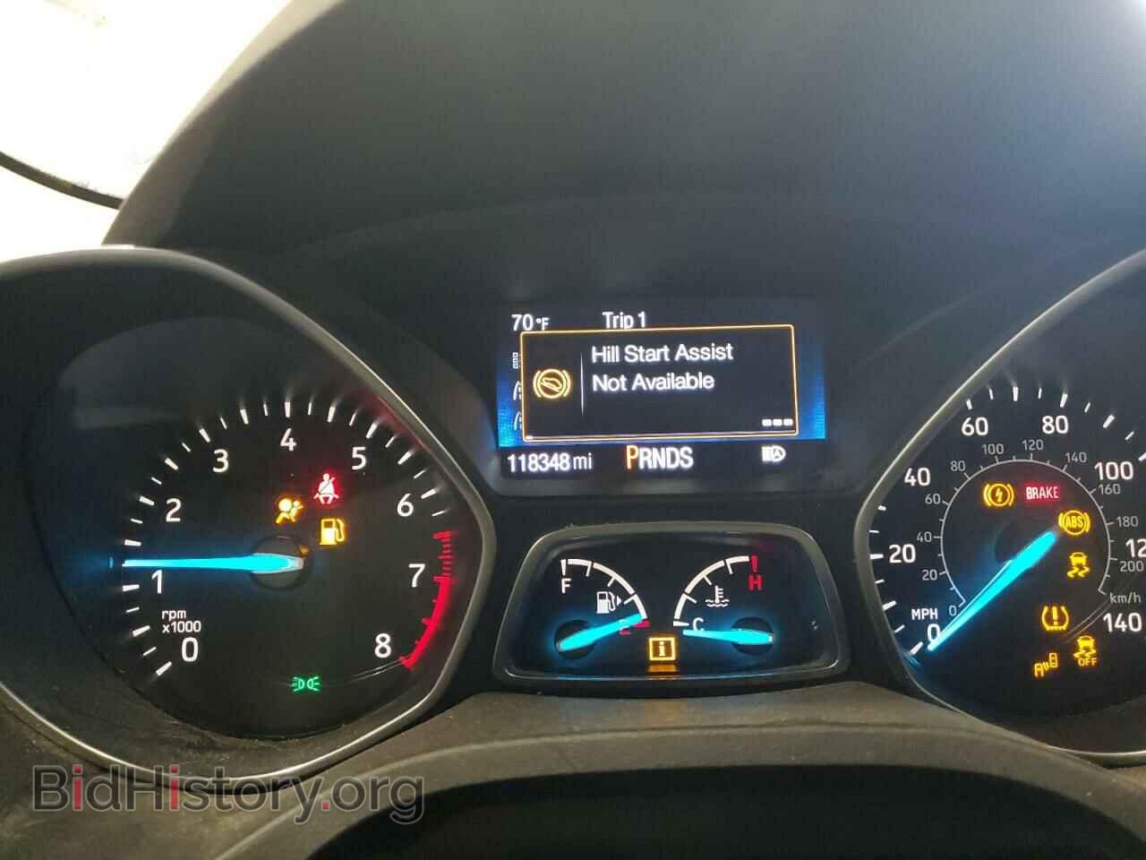 2017 FORD ESCAPE - VIN: 1FMCU9J98HUD53783 - Фото 9
