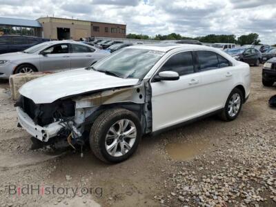 2011 Ford TAURUS SEL, white — VIN 1FAHP2EW2BG152630, Copart