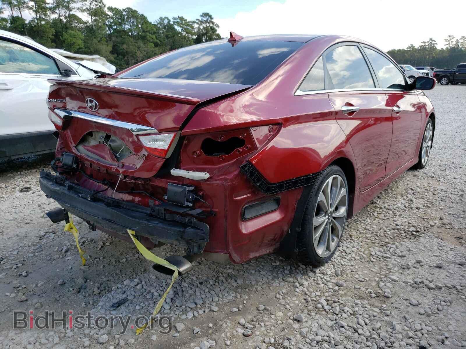 2014 HYUNDAI SONATA - VIN: 5NPEC4AC2EH832933 - Фото 4