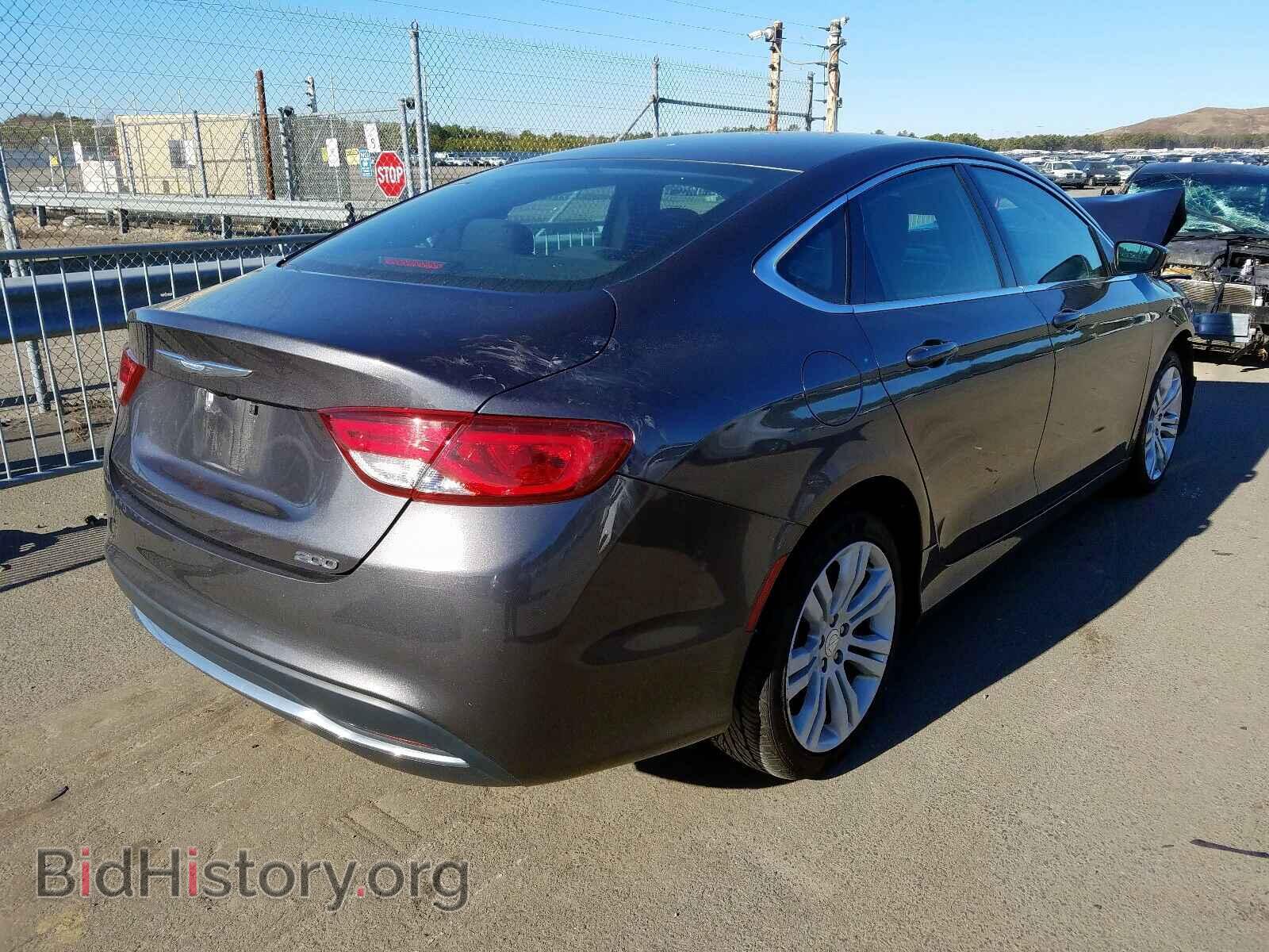 2015 CHRYSLER 200 - VIN: 1C3CCCAB0FN726429 - Фото 4