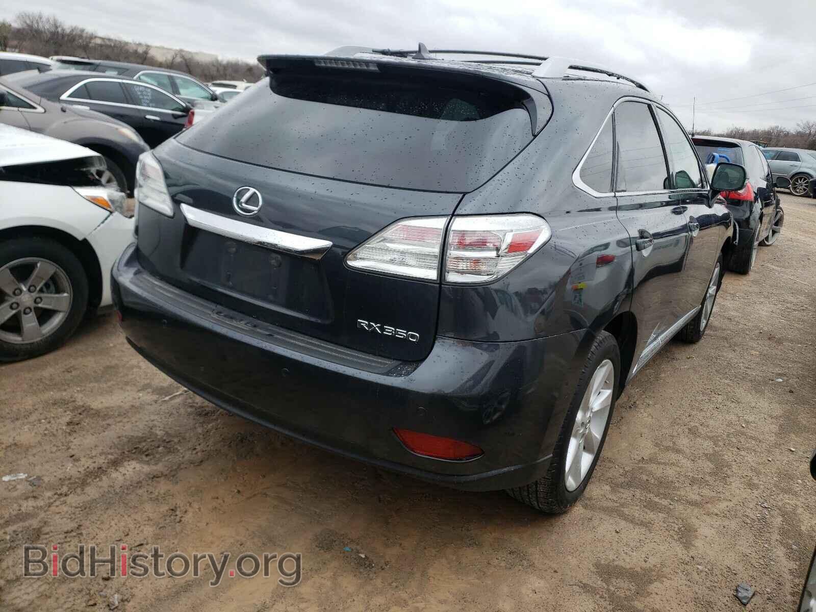 2011 LEXUS RX350 - VIN: 2T2BK1BA7BC107906 - Фото 4