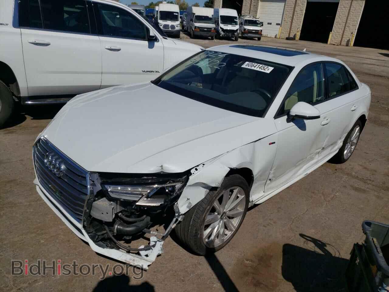 2018 AUDI A4 - VIN: WAUDNAF42JA130924 - Фото 2