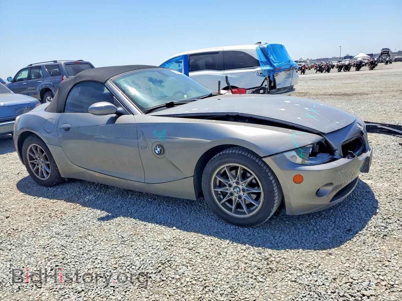 2005 BMW Z4 - VIN: 4USBT33505LR70911 - Фото 4