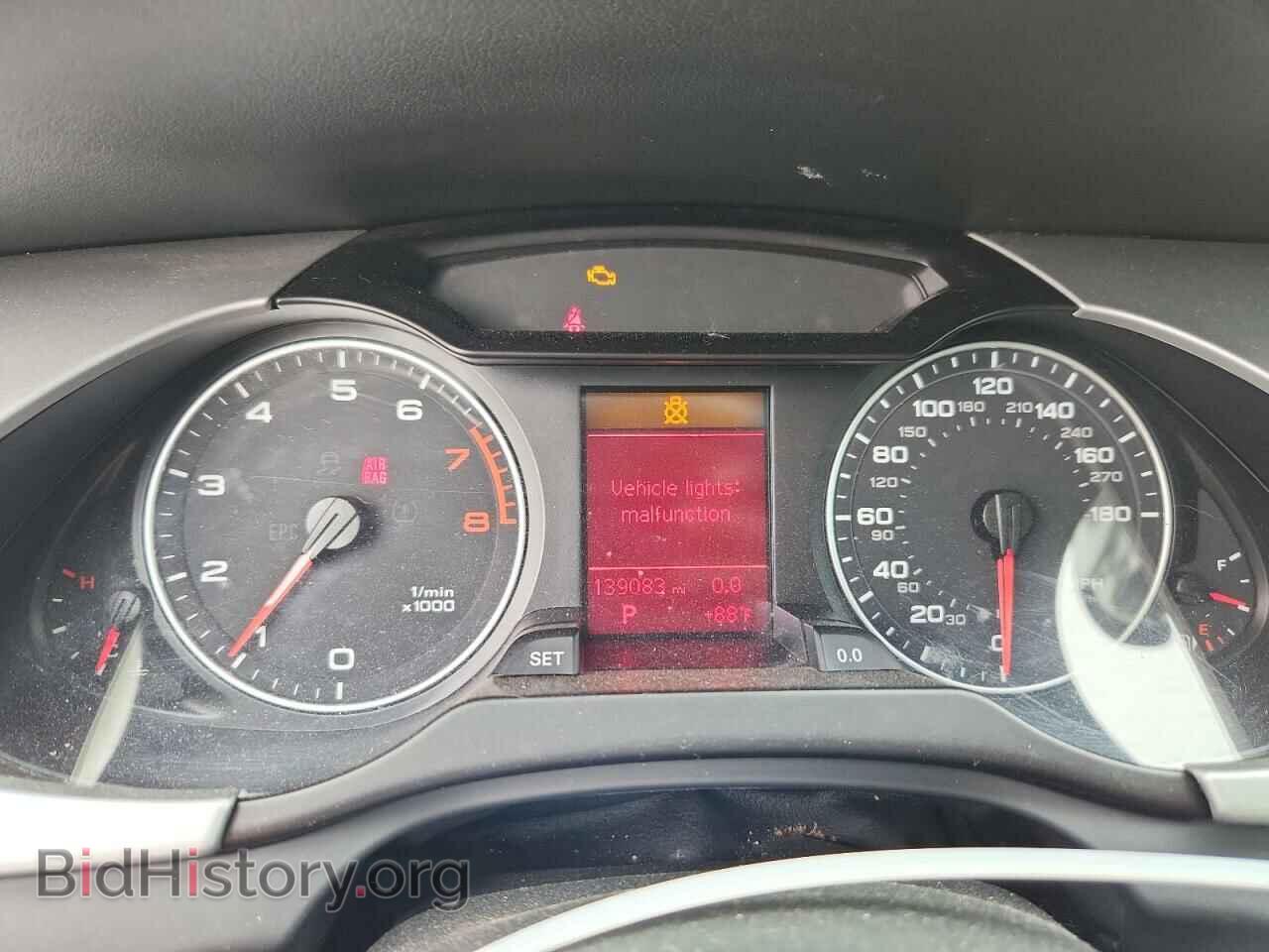 2012 AUDI A4 - VIN: WAUAFAFL8CN001699 - Photo 9