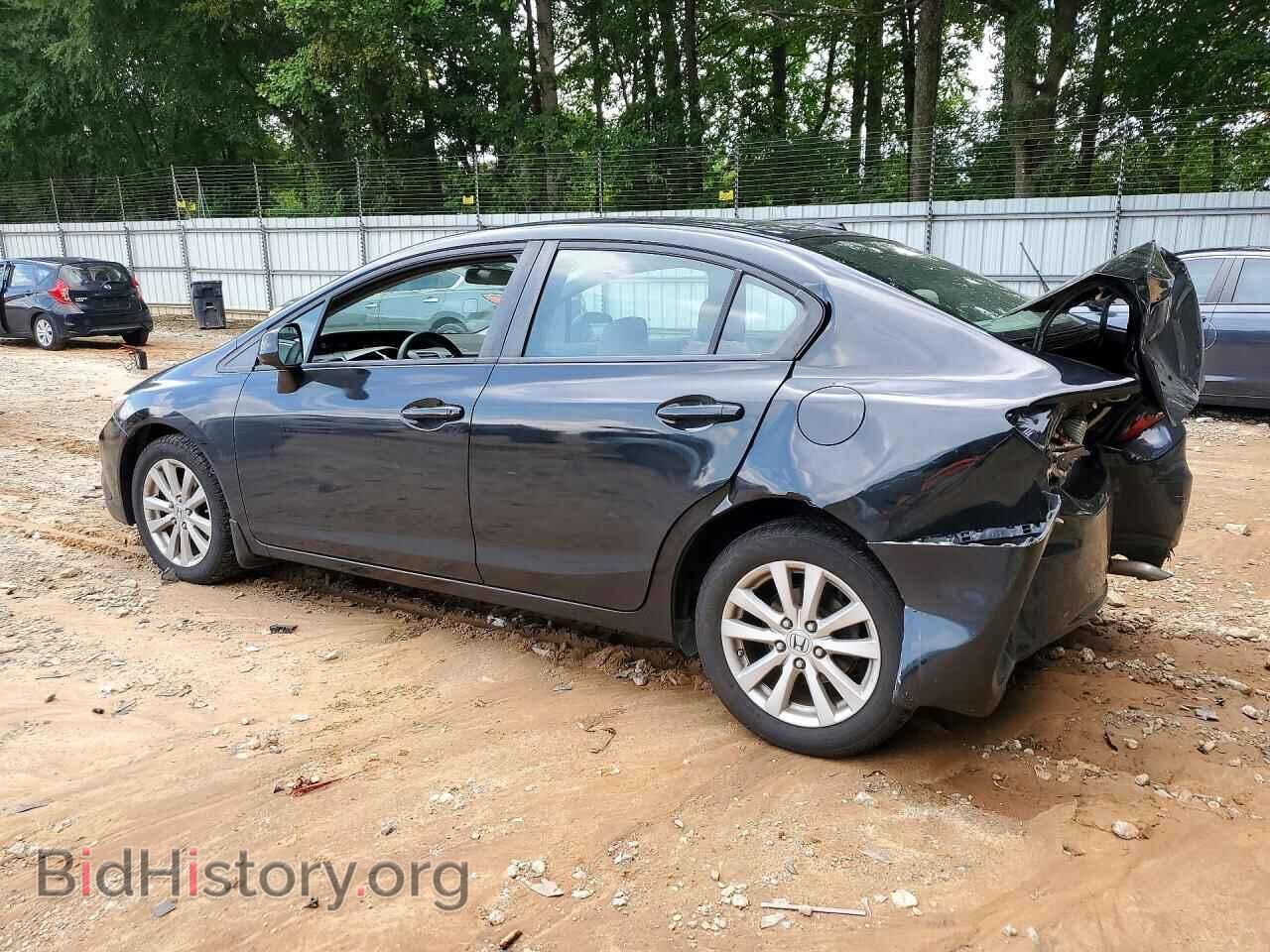 2012 HONDA CIVIC - VIN: 2HGFB2F83CH537637 - Фото 2