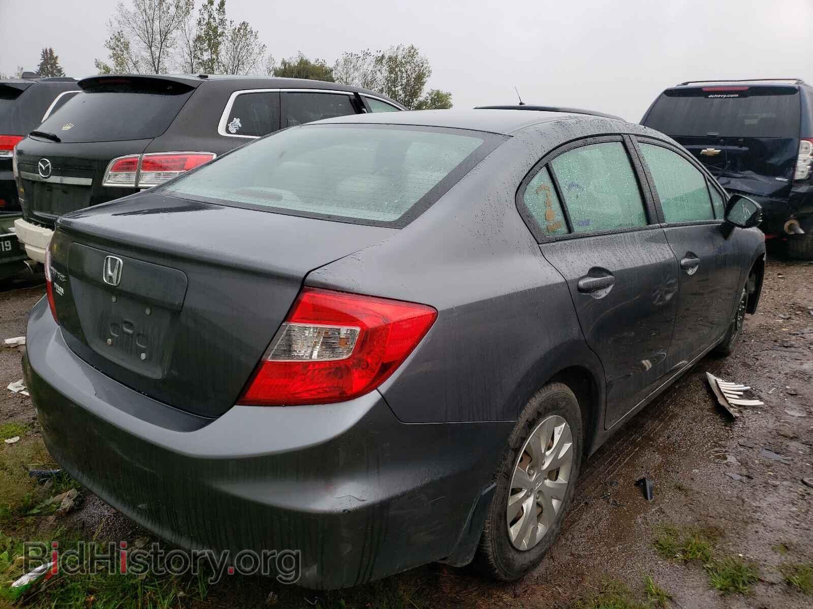 2012 HONDA CIVIC - VIN: 19XFB2F54CE027314 - Фото 4