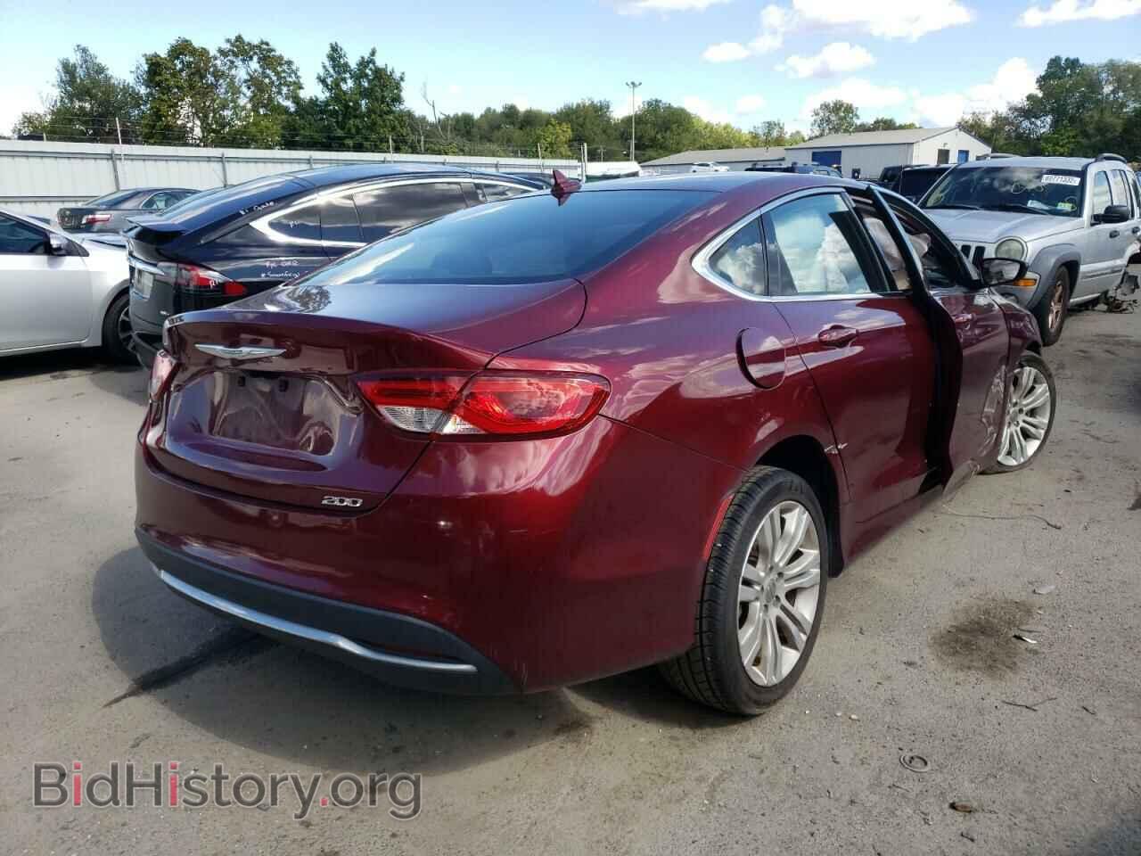 2015 CHRYSLER 200 - VIN: 1C3CCCAB0FN655314 - Фото 4