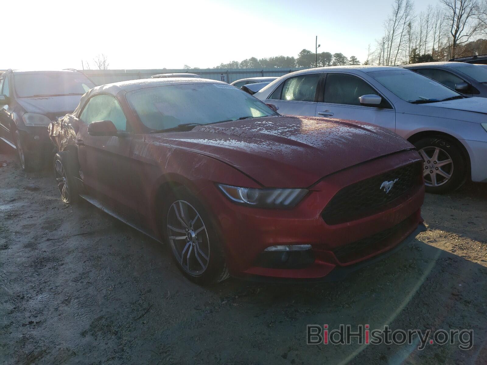 Photo 1FATP8UH3G5331696 - FORD MUSTANG 2016