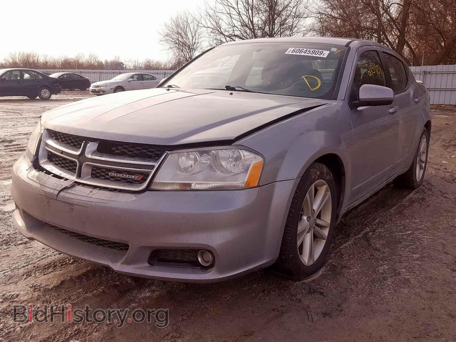 2013 DODGE AVENGER - VIN: 1C3CDZCB7DN692614 - Фото 2