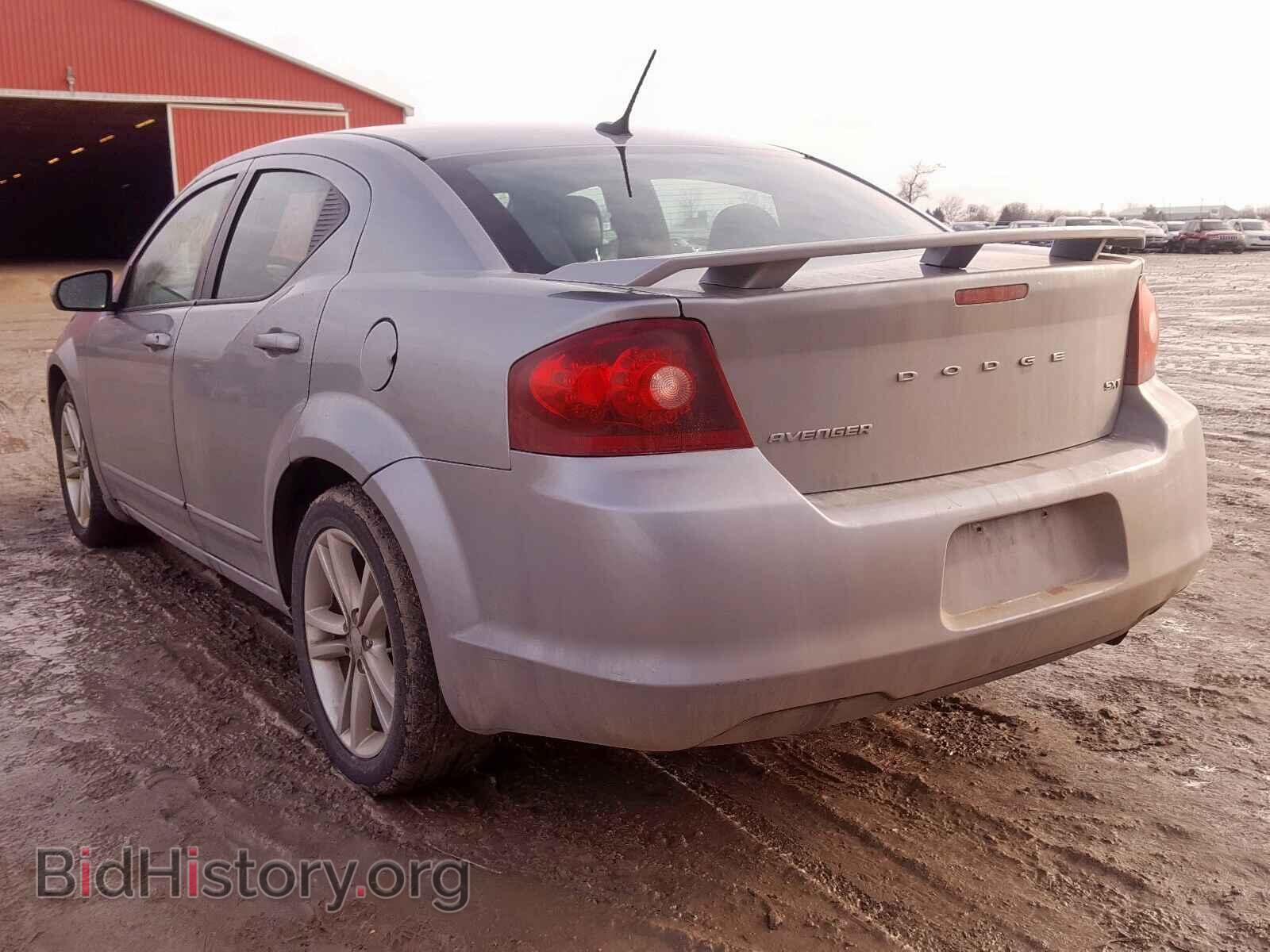 2013 DODGE AVENGER - VIN: 1C3CDZCB7DN692614 - Фото 3