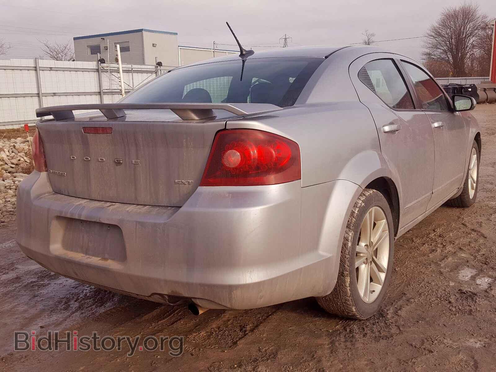 2013 DODGE AVENGER - VIN: 1C3CDZCB7DN692614 - Фото 4