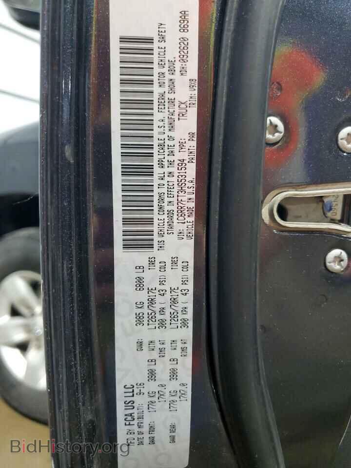 2017 RAM 1500 - VIN: 1C6RR7FT3HS531594 - Фото 12