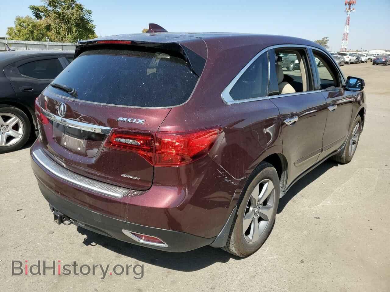 2015 ACURA MDX - VIN: 5FRYD4H25FB003344 - Фото 4