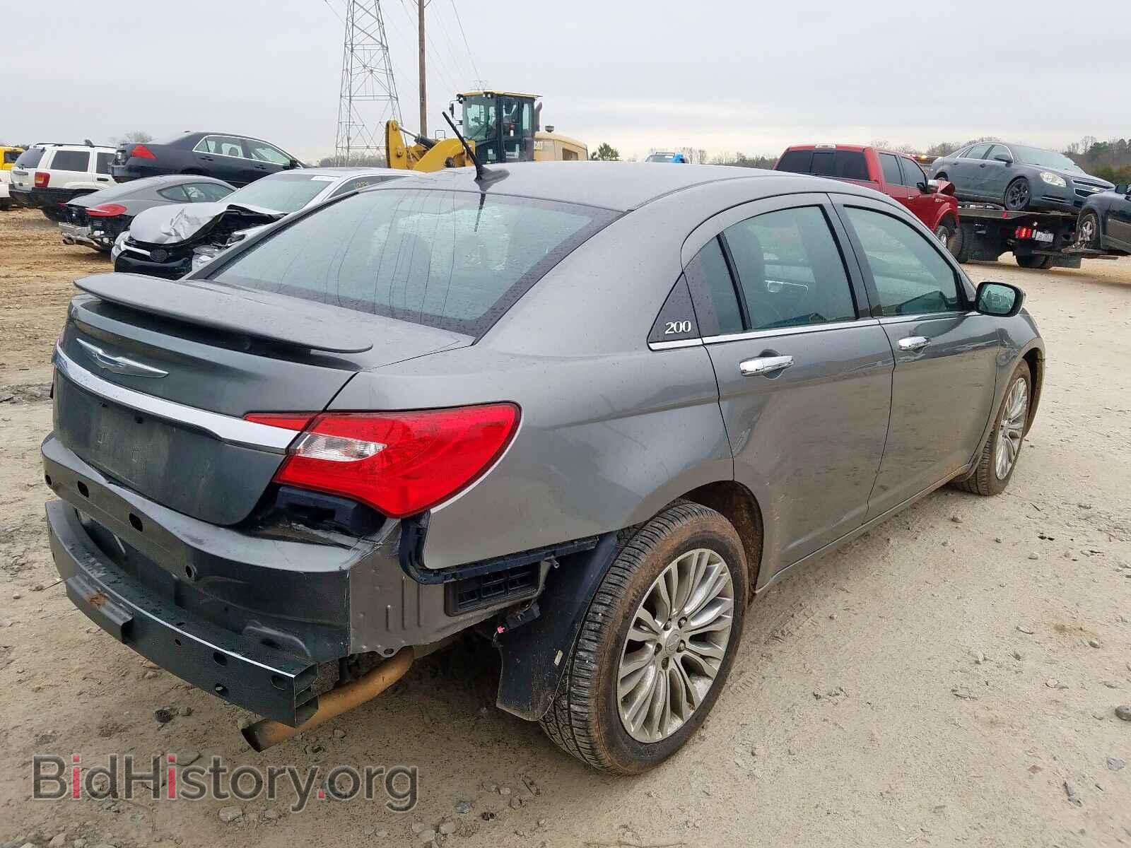 2012 CHRYSLER 200 - VIN: 1C3CCBCB7CN284512 - Фото 4