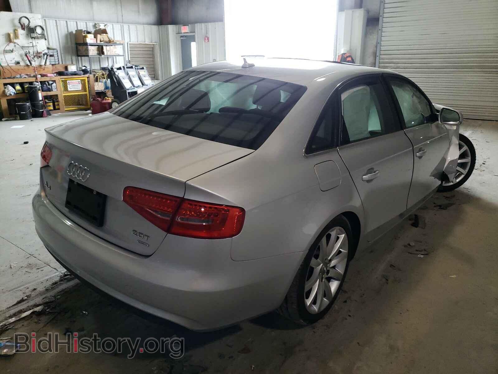 2013 AUDI A4 - VIN: WAUHFAFL8DN032743 - Фото 4