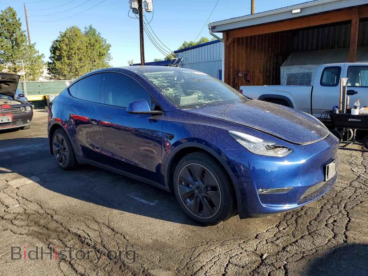 2021 TESLA MODEL Y - VIN: 5YJYGDEE7MF302192 - Фото 4