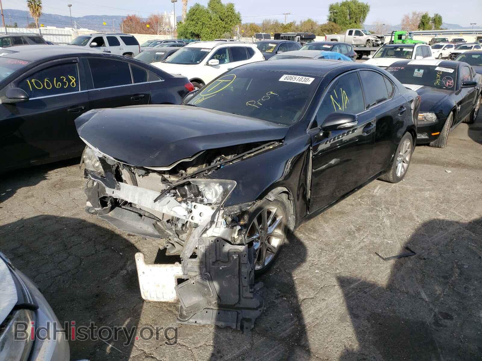 2012 LEXUS IS - VIN: JTHBF5C27C5178429 - Фото 2