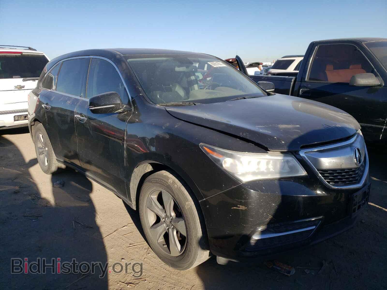 Фотография 5FRYD3H2XEB006152 - ACURA MDX 2014