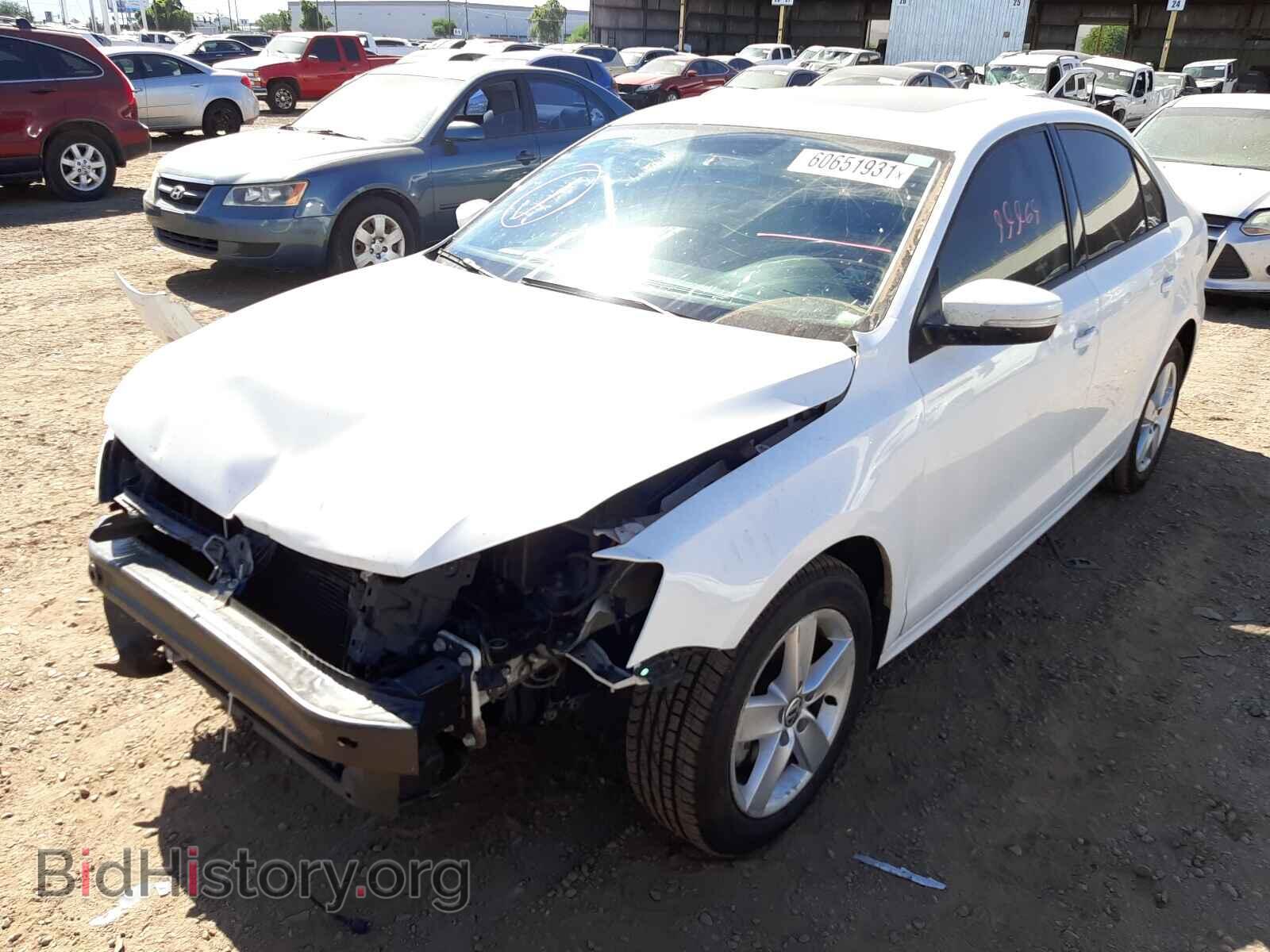 2012 VOLKSWAGEN JETTA - VIN: 3VWLL7AJ3CM384178 - Фото 2