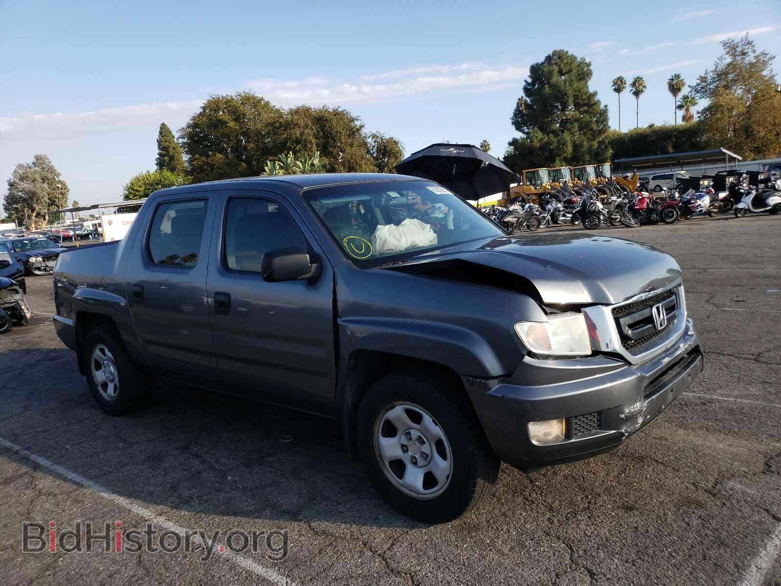 Photo 5FPYK1F24BB010537 - HONDA RIDGELINE 2011