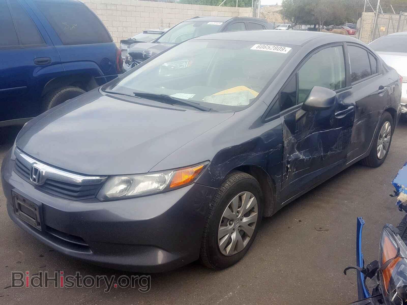 2012 HONDA CIVIC - VIN: 19XFB2F52CE386774 - Фото 2