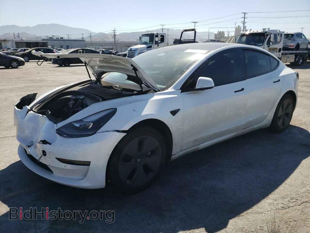 Photo 5YJ3E1EA2MF076882 - TESLA MODEL 3 2021