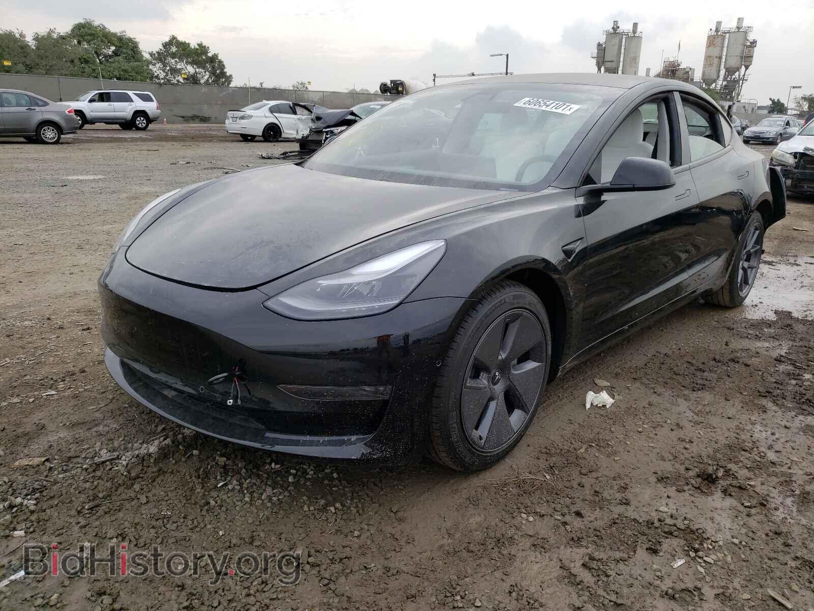 2021 TESLA MODEL 3 - VIN: 5YJ3E1EA5MF018569 - Фото 2