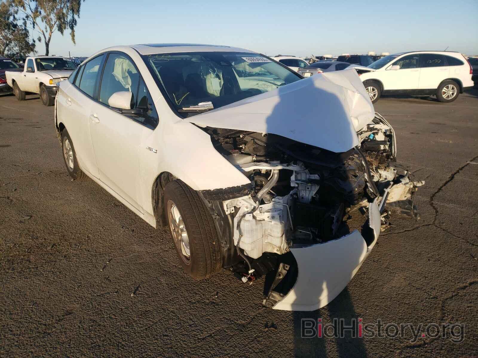 Photo JTDKARFU1G3011926 - TOYOTA PRIUS 2016