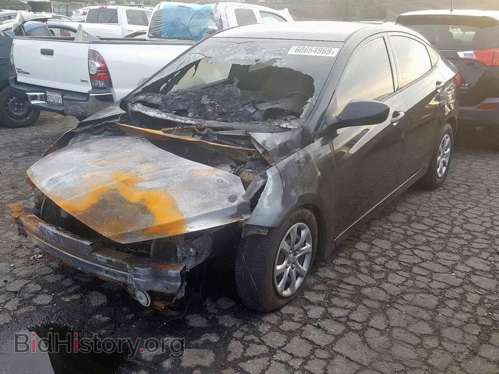 2012 HYUNDAI ACCENT - VIN: KMHCT4AE6CU044051 - Фото 2