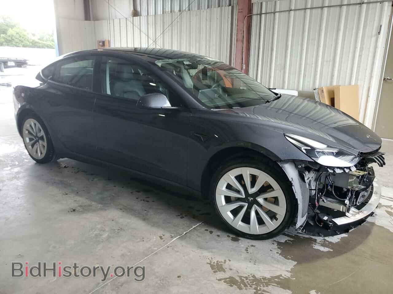 2022 TESLA MODEL 3 - VIN: 5YJ3E1EA0NF291095 - Фото 4