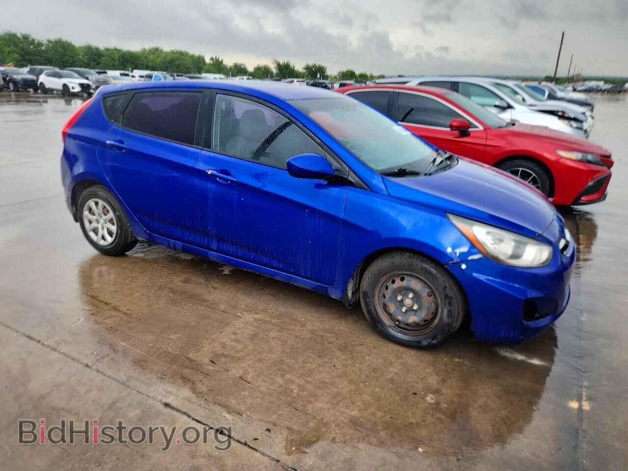 2013 HYUNDAI ACCENT - VIN: KMHCT5AE1DU108200 - Фото 4